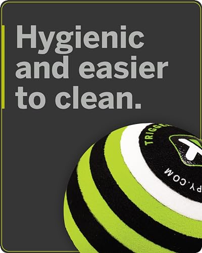 TRIGGERPOINT Foam Massage Ball - Deep Tissue Relief for Muscle and Joint Pain - Mimics Therapist's Hands - Targets Small Muscle Tightness - Lightweight & Easy to Clean MB1 (Pack of 12) - size: 2.6 Inch (Pack of 12), style: MB1