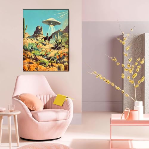Cactus Diamond Art Kits for Adults Cute Diamond Painting Kit for Beginner | South Western Desert 5D DIY Diamond Dots Full Drill Crafts for Gem Art Dot Art for Adults Home Wall Decor for Teens 12x16 in - color: DP04898
