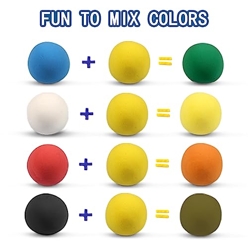 ifergoo 500g Yellow Air Dry Clay, 1.1LBS Foam Magic Modeling Clay for Kids | Refill Foam Magic Clay for School Art & Craft Project, Slime Supplies, Ultra-light & Soft, Gift for Age 3-12 Boys & Girls - color: Yellow/500g