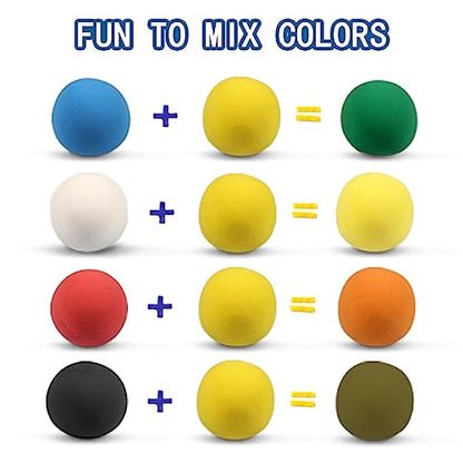 ifergoo 500g Yellow Air Dry Clay, 1.1LBS Foam Magic Modeling Clay for Kids | Refill Foam Magic Clay for School Art & Craft Project, Slime Supplies, Ultra-light & Soft, Gift for Age 3-12 Boys & Girls - color: Yellow/500g
