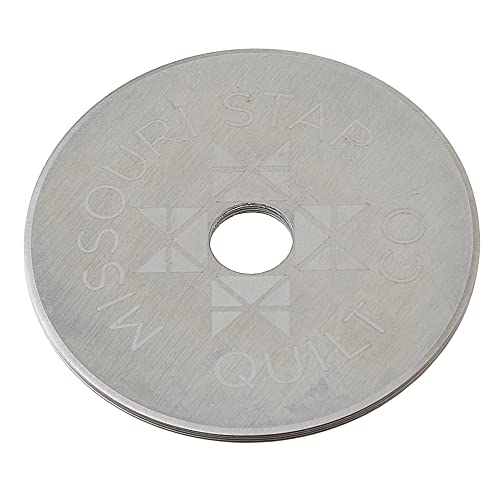 Missouri Star Universal Rotary Cutter Blades 45mm, 5 Pack | Super Sharp Replacement Blades, Fits All Rotary Cutter Handles | Fabric Trimmer Refill for Quilting and Sewing Projects - color: 45mm Replacement Blades