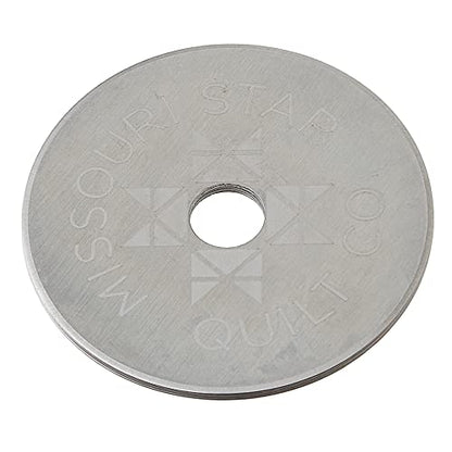 Missouri Star Universal Rotary Cutter Blades 45mm, 5 Pack | Super Sharp Replacement Blades, Fits All Rotary Cutter Handles | Fabric Trimmer Refill for Quilting and Sewing Projects - color: 45mm Replacement Blades