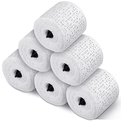 Heentan 6 Rolls Plaster Bandages Strips for Belly Cast Art,2 X 180 Inches | Fast Setting Plaster Gauze for Mask Making, Sculpture Molds, DIY Crafts, Pregnancy Belly Casting, Scenery Art Projects - size: 2 x 180 Inch