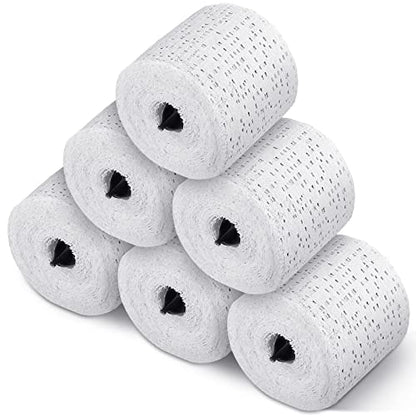 Heentan 6 Rolls Plaster Bandages Strips for Belly Cast Art,2 X 180 Inches | Fast Setting Plaster Gauze for Mask Making, Sculpture Molds, DIY Crafts, Pregnancy Belly Casting, Scenery Art Projects - size: 2 x 180 Inch