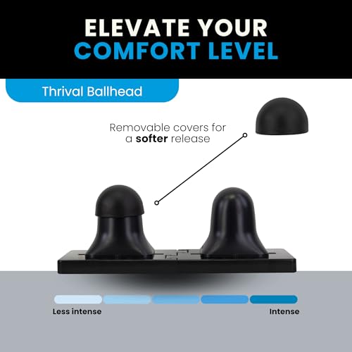 Thrival Ballhead, Adjustable Psoas Muscle Release Tool, Carbon Black - color: Carbon Black, size: Thrival Ballhead
