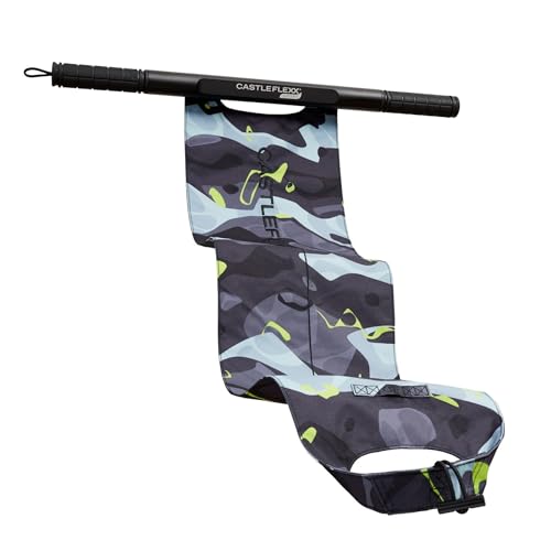 CastleFlexx Mobility and Full Body Strengthening Device - color: Camo, size: Large 5'9 - 6'2