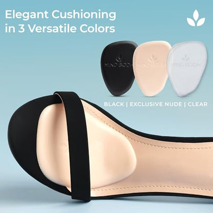 Mind Bodhi Ball of Foot Cushions for Women - 2 Pairs - Nude Gel - color: Nude