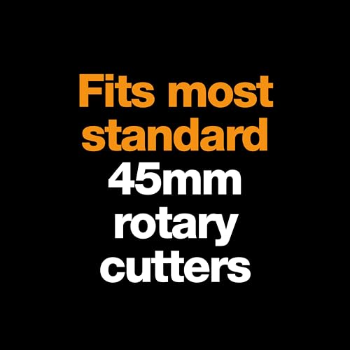Fiskars 45mm Perforating Rotary Cutter Blade Replacement for Fabric, 1-Pack | Perforates Fabric or Paper, Premium Steel for Long-Lasting Sharpness, Precision Cutting in Crafts, Sewing & Quilting Projects - size: 45mm, style: 1 Pack - Perforated