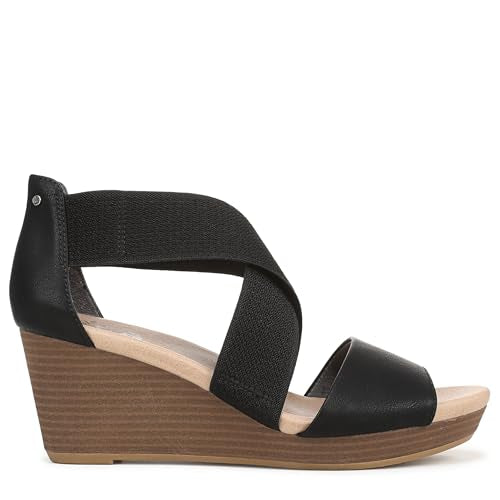 Dr. Scholl's Barton Band - color: Black Smooth, size: 9.5