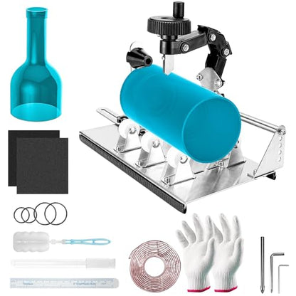 SZXDG Glass Bottle Cutter, 2025 Upgraded Glass Cutter and Glass Cutters Tools Kit for Wine, Beer, Whiskey, Rum, Vodka, Liquor, DIY Glass Bottle Cutter Kit, Glass Cutting Tool Craft Kit