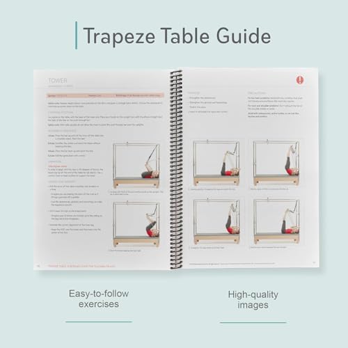 Pilates Trapeze Table Cadillac Guide, Balanced Body Home Gym Manual, Guide - size: Trapeze Table