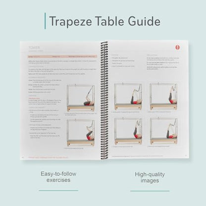 Pilates Trapeze Table Cadillac Guide, Balanced Body Home Gym Manual, Guide - size: Trapeze Table