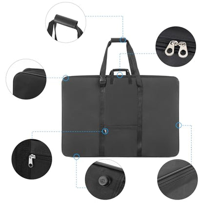 1st Place Products Premium Art Portfolio Case - 24" x 36" - Soft Sided - Steel Frame - Waterproof & Tear Resistant - Artwork, Photography, Sketch, LCD, Monitor, Solar Panel - Shoulder Straps & Handles - size: 24x36