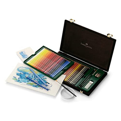 Faber-Castell Albrecht Dürer® Artists' Watercolor Pencils - Wood Case of 48 with Accessories - style: Albrecht Dürer Watercolour Pencil