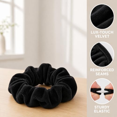 Yoga Mat Scrunchie - Holds Your Yoga Mat in Style - Durable & Elasticity Fabric - Fits All Standard Yoga Mats - color: Black