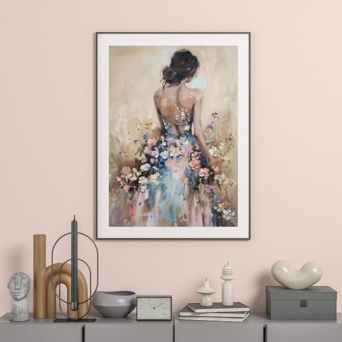 GUMITOON Diamond Art Kits for Adults-Pink Bow Full Drill Diamond Dots Paintings for Beginners, Round 5D Paint with Diamonds Pictures Gem Art Painting Kits DIY Crafts Kits 12"x16" QCY-149 - color: QCY-161