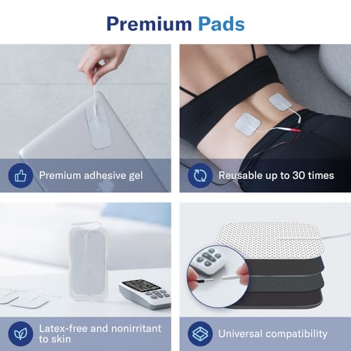 Alcedo Rechargable TENS+EMS Muscle Stimulator for Pain Relief