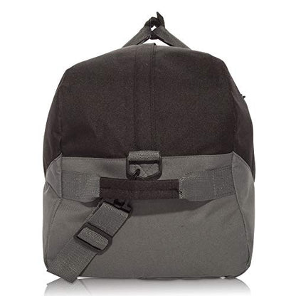 DALIX 25" Big Adventure Large Gym Sports Duffle Bag (Black Grey Navy Blue Red Camo) - color: Black-Gray