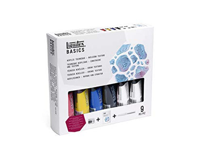 Liquitex BASICS Acrylic Paint Technique Set - Building Texture - style: Building Texture Set