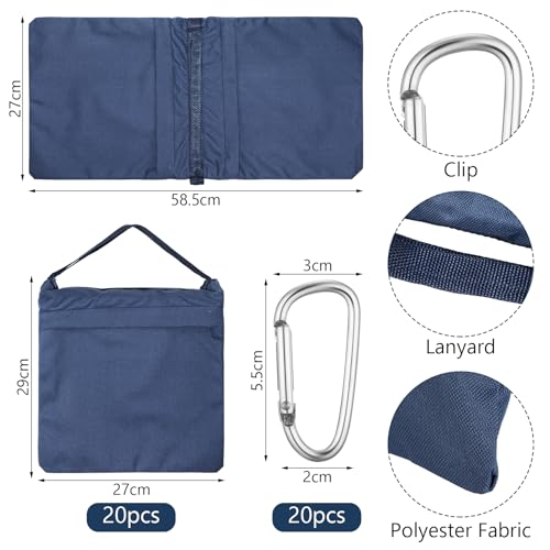 Nuogo Photography Sandbags Heavy Duty Weight Bags - color: Dark Blue