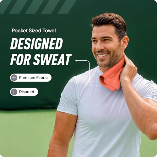 DRYKI Pocket-Sized Sweat Towels - Original Sweat Absorbing Handkerchiefs - color: Desert