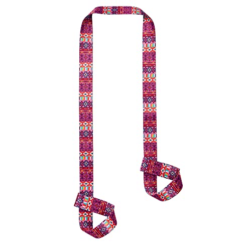 ZOOEASS Yoga Mat Strap, Adjustable Durable Yoga Mat Carrier & Stretching Strap, Multiple Color Choices - color: Color27, size: 5.9feet