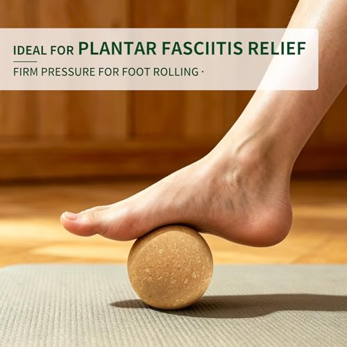 Cork Massage Ball -Trigger Point Ball for Fascia and Myofascial Release