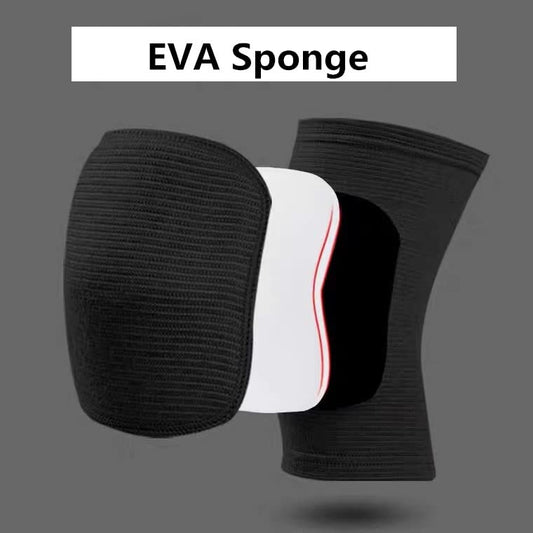 MINILUJIA Soft Breathable Knee Pads for Kid Elastic Nonslip Sponge Sleeves Flexible Children Knee Support Protector Sleeves Cover One Pair - color: black, size: X-Small