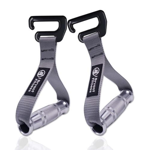 J Bryant Fitness Resistance Band Exercises Handles Heavy Duty Metal Gym Handles Stainless Steel Large Size Hook for Wide Pull Up Resistance Band Training Home Workout Fitness Equipment - color: Black