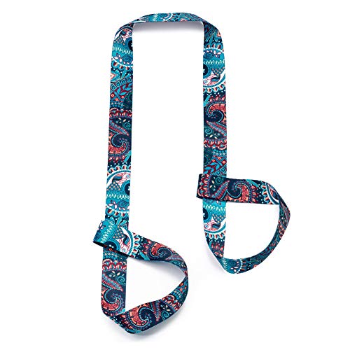 ZOOEASS Yoga Mat Strap, Adjustable Durable Yoga Mat Carrier & Stretching Strap, Multiple Color Choices - color: Indian Pattern, size: 5.9feet