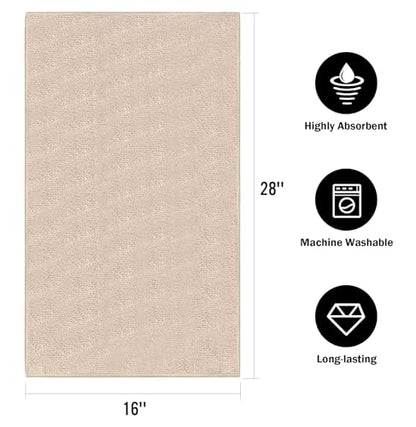 Orighty 6-Pack Brown Hand Towels, 16x28 inch Microfiber Gym Towels - color: Brown, size: Pack of 6