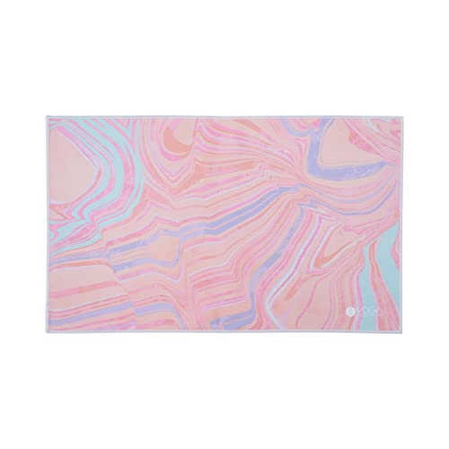 yogadesignlab | The Hand Towel | Premium Non Slip Hand Towel | Designed in Bali | Colorful Eco Printed + Quick Dry + Soft | Hot Yoga, Bikram, Ashtanga, Sport, Barre, Travel (Pearl) - color: Pearl