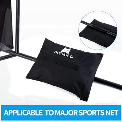 Sports Net Sandbags,All Sport Sandbags for Baseball Nets, Soccer Goals, Golf Nets, Football Nets, Hockey Nets,Weighted Anchor Bags