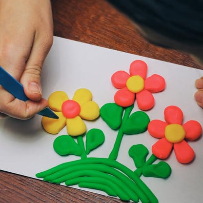 Air Dry Clay 36 Colors,Magic Clay Modeling Clay,DIY Molding Magic Clay - color: 36 colors