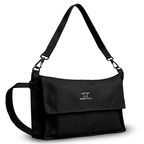 Men’s Yoga Mat Bag – Durable Canvas Carrier, Lightweight with Extra Storage for Gear & Accessories, Black