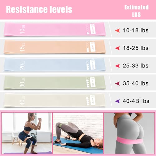 Silipull 11 Pcs Pilates Ring Set for Women, Yoga Home Gym Equipment with 12" Ring, 9.8" Exercise Ball, 5 Resistance Bands, 8 Figure Strap, Core Sliders & Storage Bag, for Beginner Workouts & Gifts
