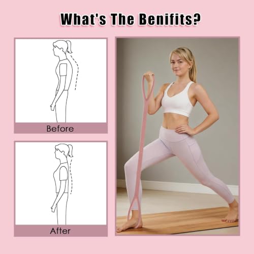 2 Packs Figure 8 Resistance Bands + 3 Packs Extended Vision Bands