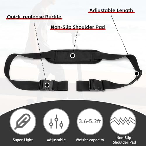 Adjustable Scooter Strap for Electric Scooter, Ski Board