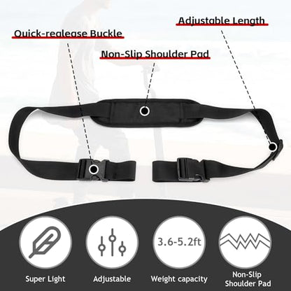 Adjustable Scooter Strap for Electric Scooter, Ski Board