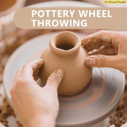 VIBRATITE 10LB Air Dry Clay, Yellow Modeling Clay for Pottery & Sculpting | Easy to Shape for Hand Building, Wheel Throwing, DIY Crafts, Classroom Art Projects, Ideal for Beginners & Artists - color: Yellow