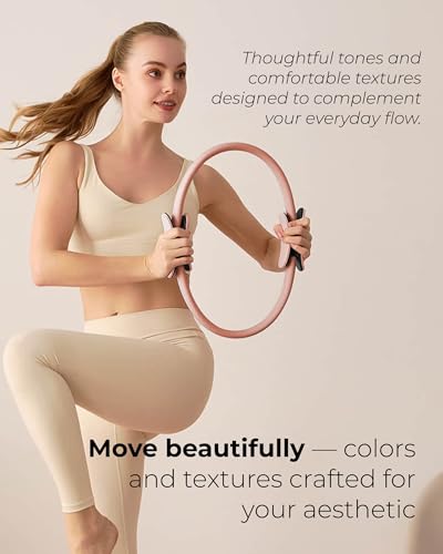 Pilates Kit | Pilates Equipment Set for Home Workouts | Accessories & Guide - color: Mocha, style: Essential Kit - 3PC