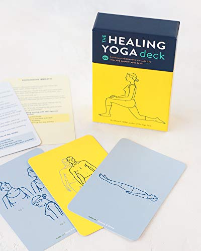 The Healing Yoga Deck: 60 Poses and Meditations to Alleviate Pain and Support Well-Being (Deck of Cards with Yoga Poses for Healing, Yoga for Health ... Meditation and Exercises for Pain Relief)