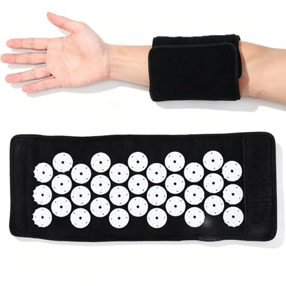 Acupressure Wrap, Massage Arm Strap, Pain Relief Acupressure Mat, Acupuncture Arm Belt for Muscle Stress Relaxation