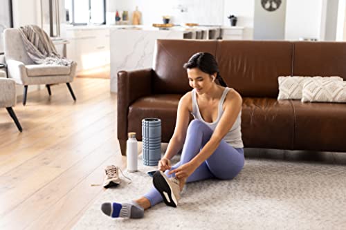TRIGGERPOINT Performance Therapy Grid Patented Multi-Density Foam Massage Roller (80% Recycled) Exercise, Deep Tissue Muscle Recovery - Muscle Pain&Tightness, Improves Circulation (13"), Blue - size: Pack of 6