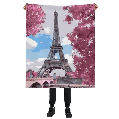 Paris Tower Blanket, Paris Tower Soft Lightweight Throw Blanket for Sofa Couch Bed Room 50x60 inch - color: Paris Tower