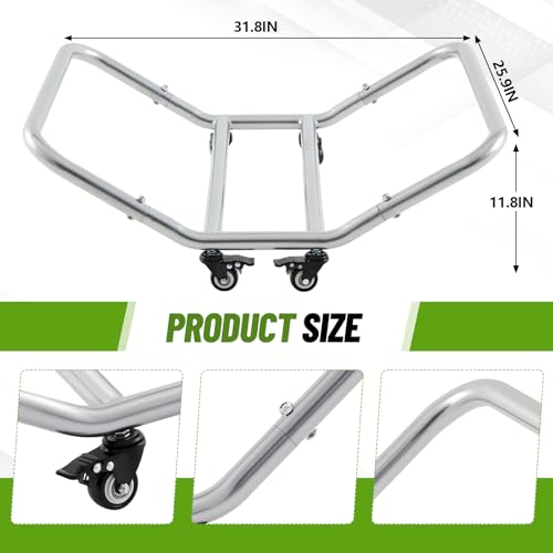 BBTO Gymnastics Cheer Mat Transporter Dolly for Heavy Duty Wrestling Mat Roller Cart