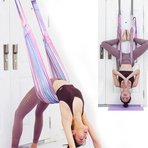 Yoga Stretch Rope,Leg Stretcher Strap,Fitness Training Aid Band, Home Gym Equipment Assist Stretch Strap for Fitness Gymnastics Dance Aerial Yoga Ballet