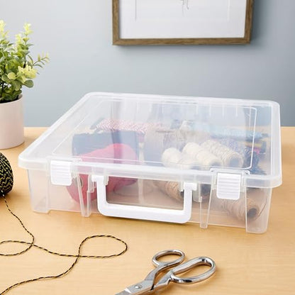 Simply Tidy 12" x 12" Latching Storage Case
