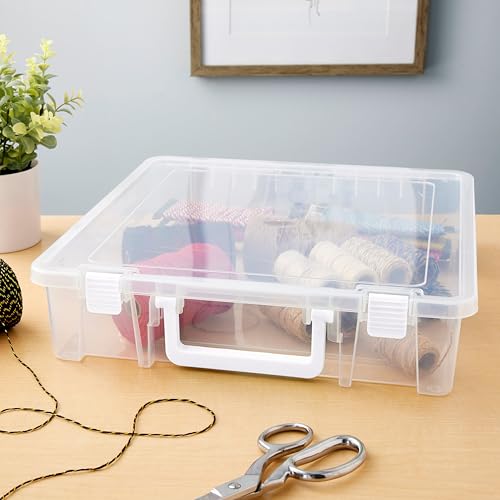 Simply Tidy 12" x 12" Latching Storage Case