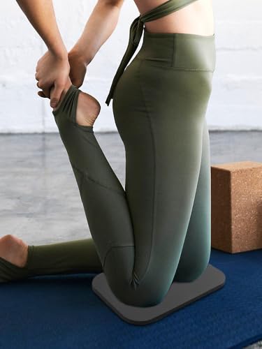 Yoga Knee Pad, Kneeling Pad, Rectangle Yoga Knee Pad Cushion, Yogas Props and Accessories for Women/Men Cushions Knees and Elbows for Kneeling, Pilates(COLOR:Grey 61x25.5x1.5CM)
